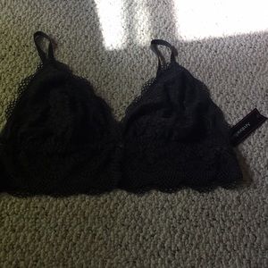 Beautiful Slate Gray Lacy Bralette